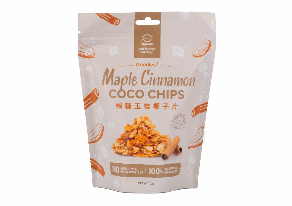 Maple Cinnamon Coconut Chips
