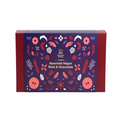Assorted Vegan Nuts & Chocolates Gift Box