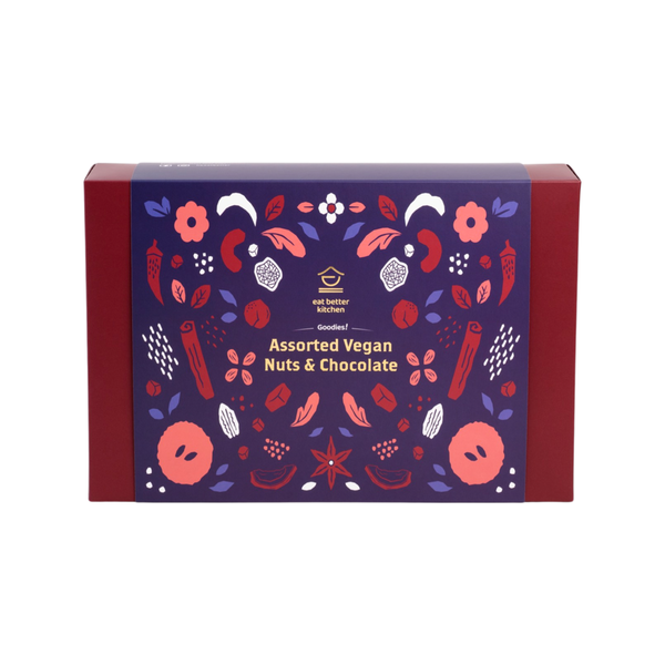 Assorted Vegan Nuts & Chocolates Gift Box