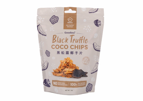 Black Truffle Coconut Chips