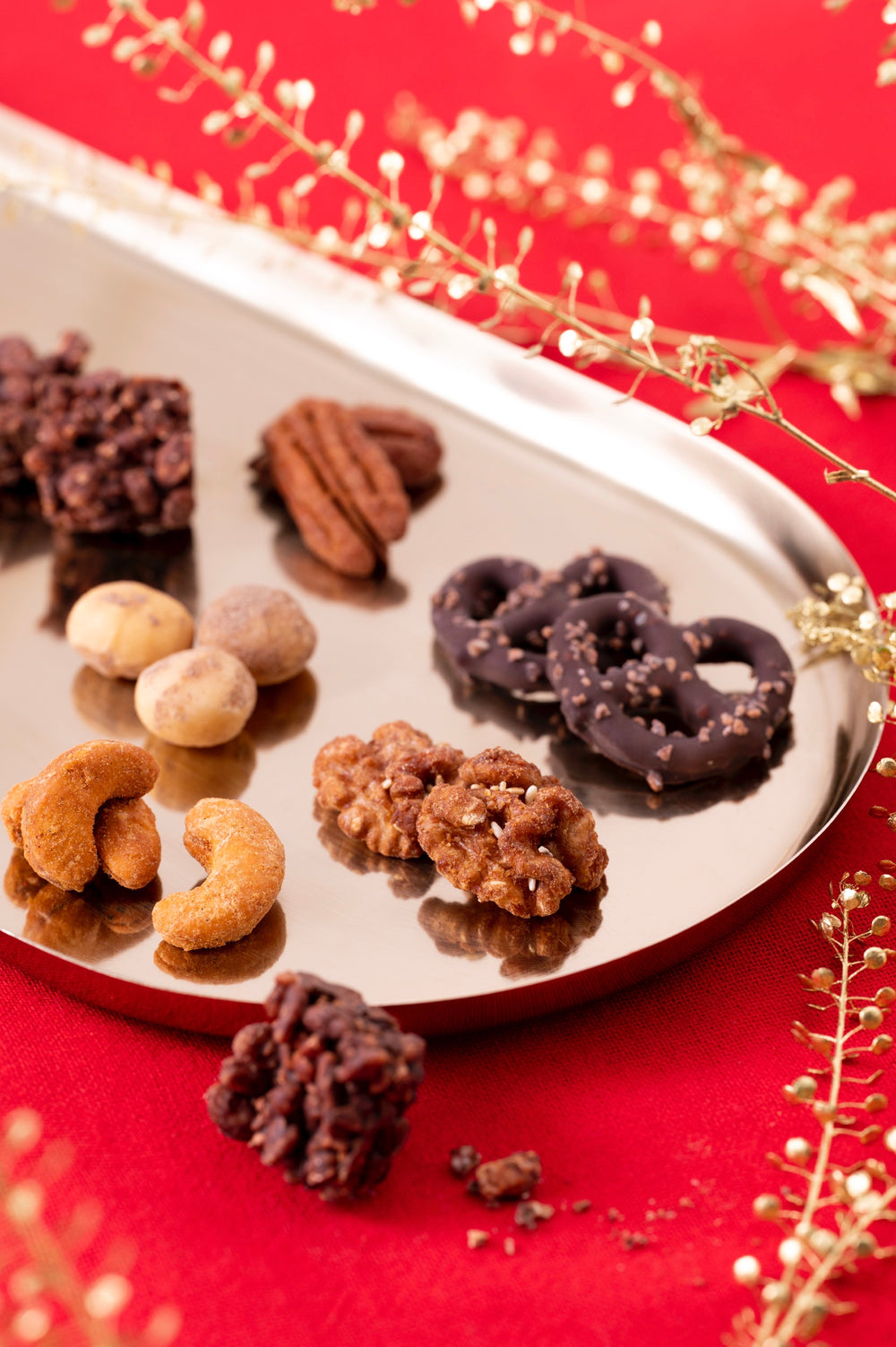 Assorted Vegan Nuts & Chocolates Gift Box